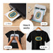 Cricut Printable Iron-On For Dark Fabrics - 8.5 in x 11 in 10 ct , Transparent