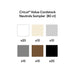 Cricut Value Cardstock Sampler, 8.5 in x 11 in Sheets, Neutrals 80 ct