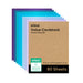 Cricut Value Cardstock Sampler, 8.5 in x 11 in Sheets, Ocean 80 ct