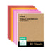 Cricut Value Cardstock Sampler, 8.5 in x 11 in Sheets, Sunset 80 ct
