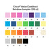 Cricut Value Cardstock Sampler, 8.5 in x 11 in Sheets, Rainbow 125 ct