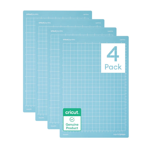 Cricut Joy Xtra Light Grip Machine Mat - 8.5 in x 12 in 4 ct