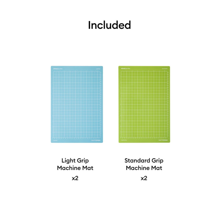Cricut Joy Xtra Machine Mat Variety Pack - 8.5 in x 12 in (4 ct)