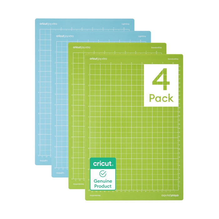 Cricut Joy Xtra Machine Mat Variety Pack - 8.5 in x 12 in (4 ct)
