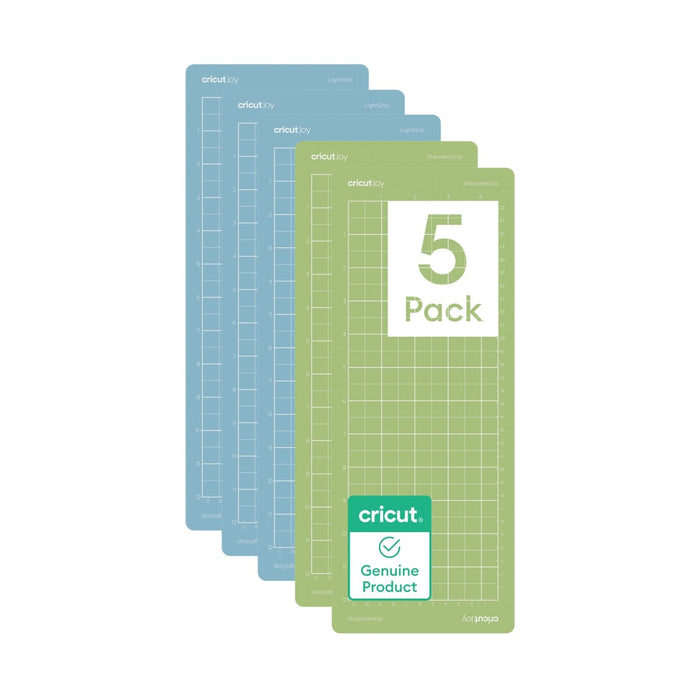 Cricut Joy Machine Mat Variety Pack - 4.5 in x 12 in (5 ct)