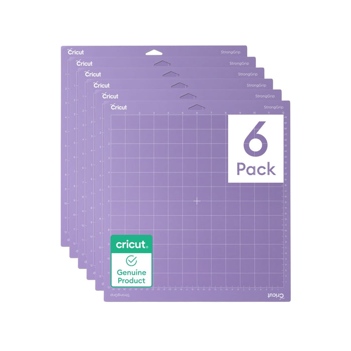 Cricut Strong Grip Machine Mat - 12 in x 12 in 6 ct