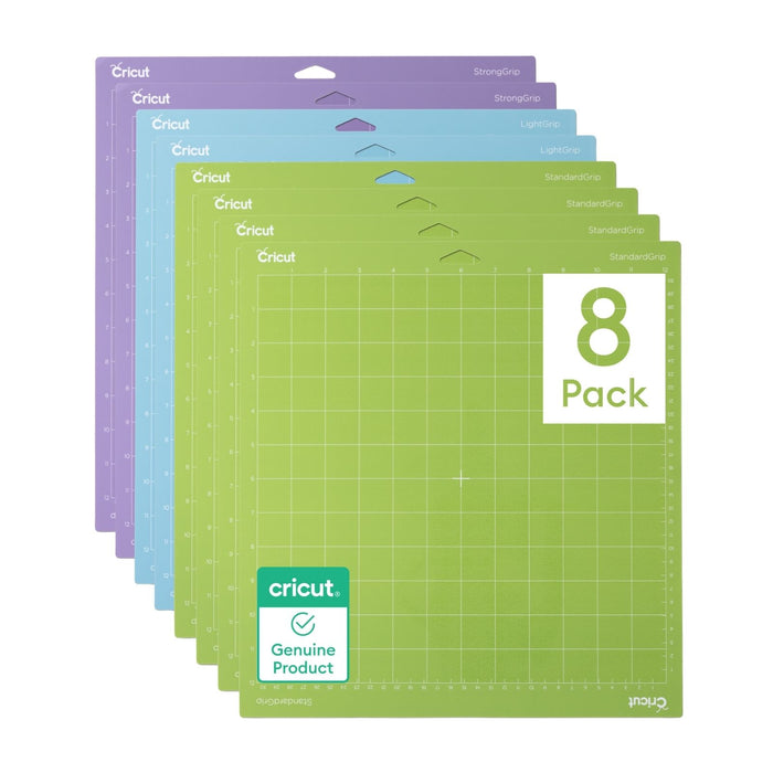 Cricut Machine Mat Variety Pack - 12 in x 12 in (8 ct)