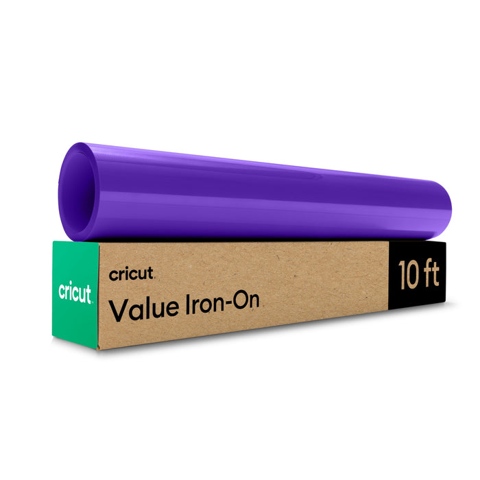 Cricut Value Iron-on Heat Transfer Vinyl - 12 in x 10 ft