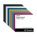 Cricut Smart Vinyl Matless Permanent Vinyl, Colorful Sampler, 13 in x 12 in 20 ct