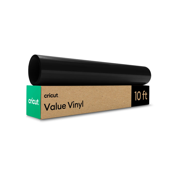 Cricut Permanent Glossy Value Vinyl - 12 in x 10 ft