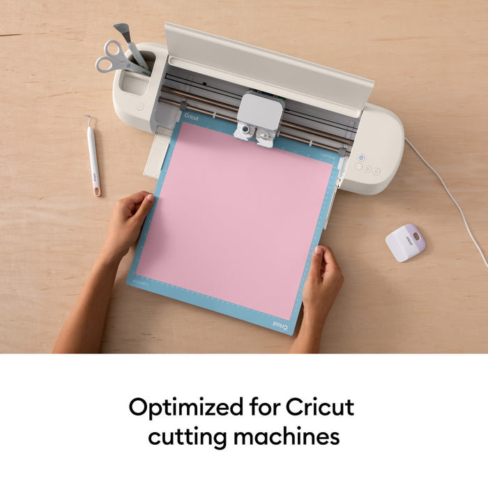 Cricut Temperature-Activated, Color-Changing Vinyl Permanent, Rainbow Sampler - 12 in x 12 in Sheets 5 ct