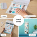 Cricut 8.5 in x 11 in Lamination Film Sheets 30 Count