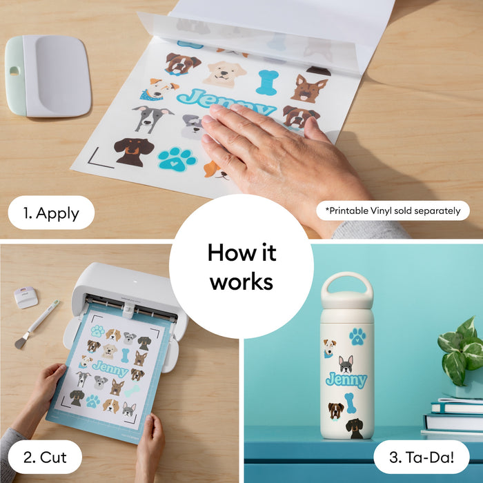 Cricut 8.5 in x 11 in Lamination Film Sheets 30 Count