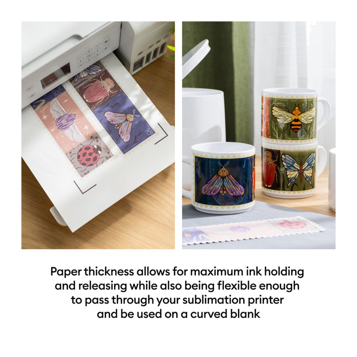 Cricut Sublimation Printer Paper, 8.5 in x 11 in 50 ct