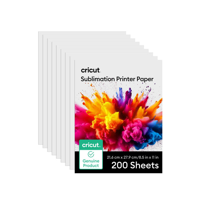 Cricut Sublimation Printer Paper, 8.5 in x 11 in 200 ct