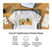 Cricut Sublimation Printer Paper, 8.5 in x 11 in 200 ct