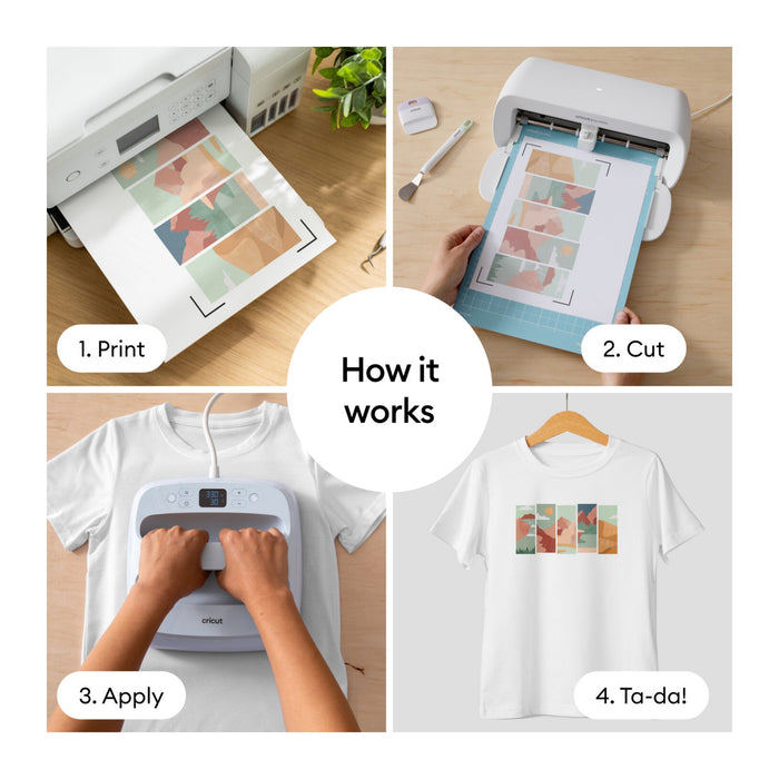 Cricut Sublimation Printer Paper, 8.5 in x 11 in 200 ct