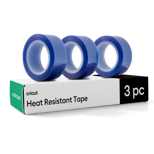 Cricut Blue Heat Resistant Tape - 0.75 in x 52 ft 3 ct