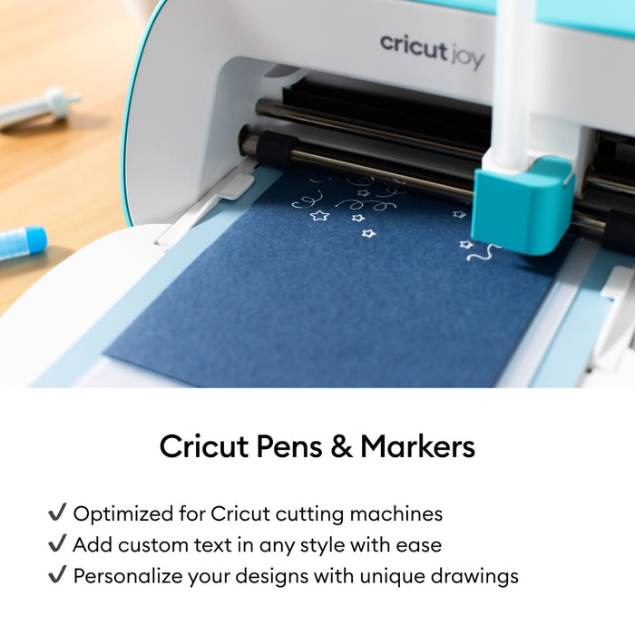 Cricut Acrylic Gel Pens Set, 1.0 mm, 4 Count - For use with Joy & Joy Xtra Machines