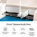 Cricut Acrylic Gel Pens Set, 1.0 mm, 6 Count - For use with Maker, Explore, & Venture Machines