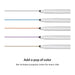 Cricut Metallic Marker Set, 1.0 mm 6 ct