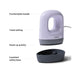 Cricut EasyPress Mini LT Heat Press for DIY, Lavender