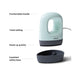 Cricut EasyPress Mini LT Heat Press for DIY, Mint Green