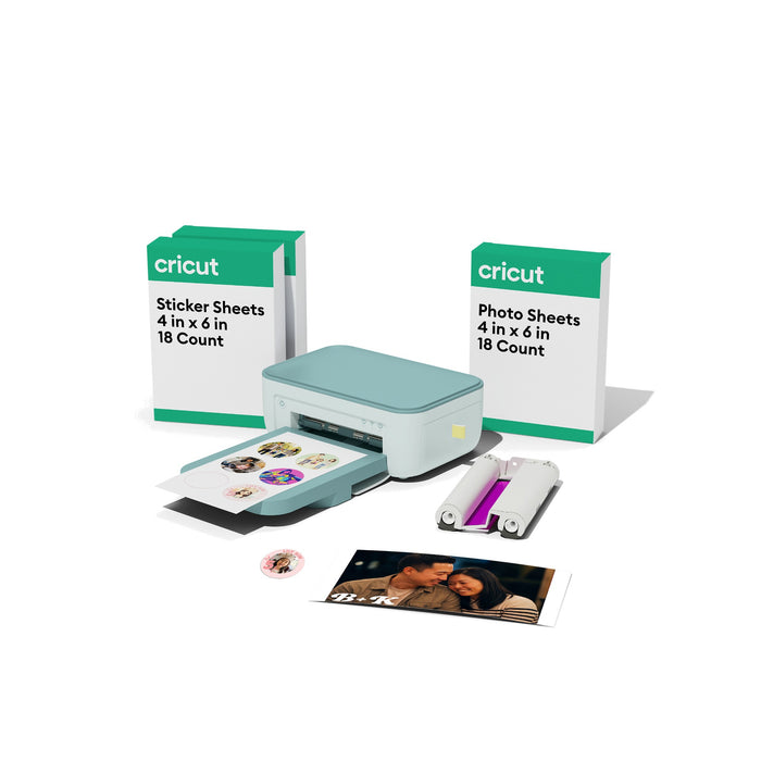 Cricut StickerPix Print Essential Bundle, Sea Green