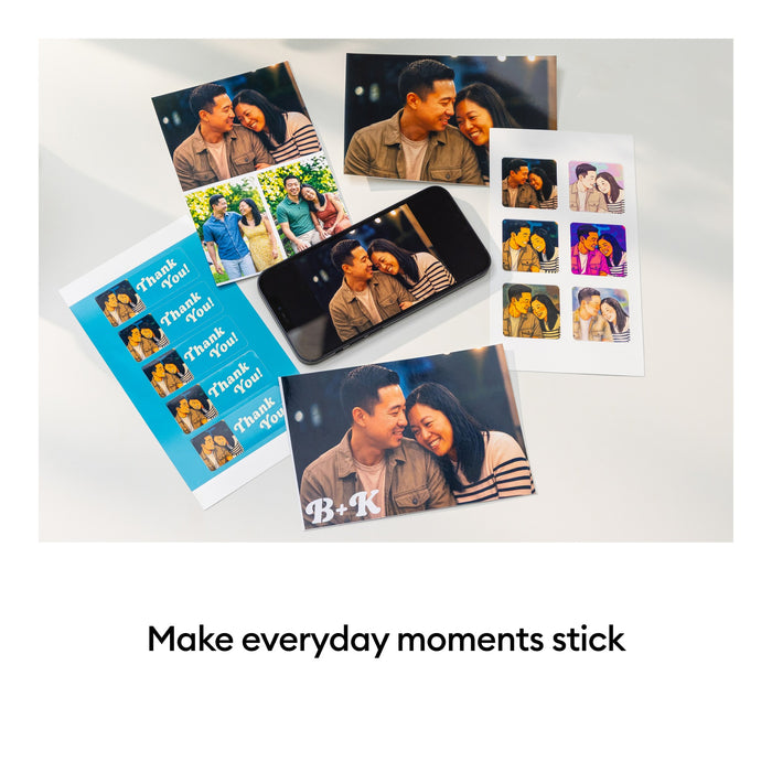 Cricut StickerPix Print Essential Bundle, Powder Blue