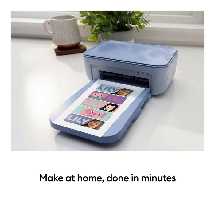 Cricut StickerPix Print Essential Bundle, Powder Blue