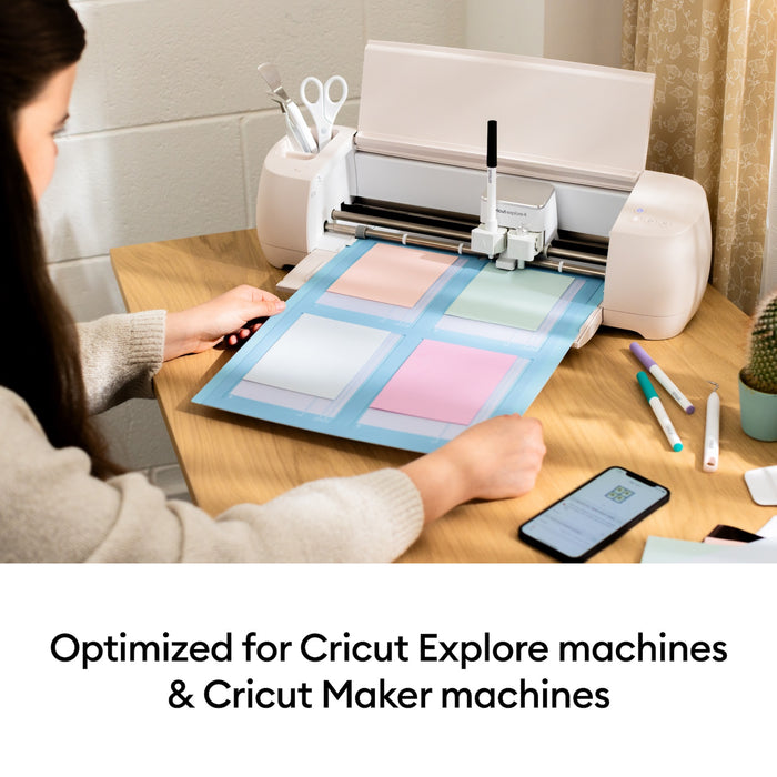 Cricut 2x2 Card Cutting Mat for Cricut Maker and Explore Machines, 2 Count