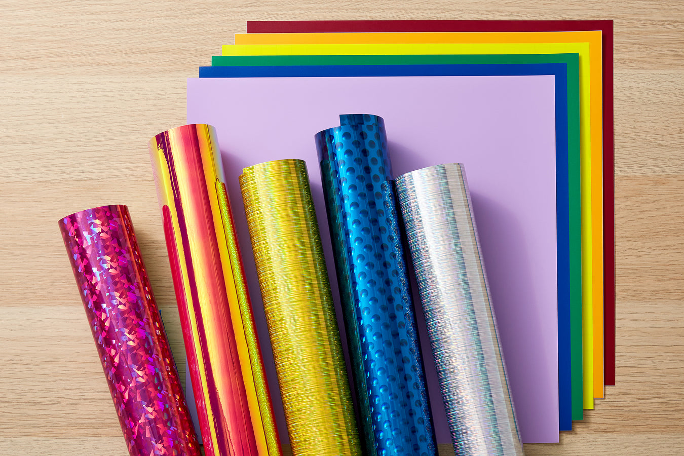 Assorted Cricut Materials like Vinyl, Iron-on and more