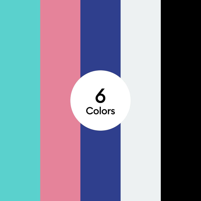 Cricut Joy Xtra Smart Iron-On Matless Heat Transfer Vinyl, Twilight Sampler - 9.5 in x 12 in (6 ct), Assorted