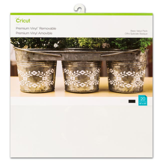 Cricut Premium Vinyl Value Pack, Basics - Damaged Package
