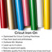 Cricut Explore 4 Electric Cutting Machine with Vinyl and Iron-On Sheets Bundle
