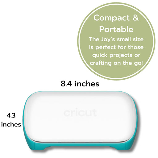 Cricut Joy Cutting Machine Bundle with 7 Smart Iron-On Rolls - Compact Vinyl Cutter for Custom Apparel & DIY Crafts