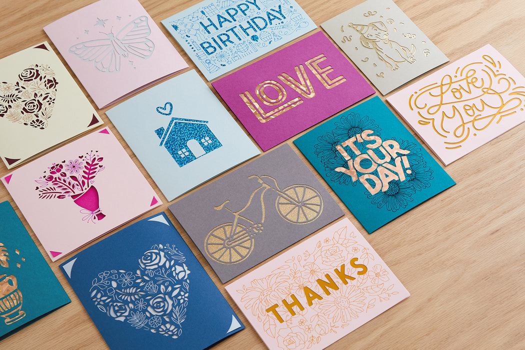 Cricut Materials Bundle  Beginner Starter Set for Joy