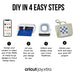 Cricut Joy Xtra Machine with EasyPress Mini and Iron-On Materials Bundle