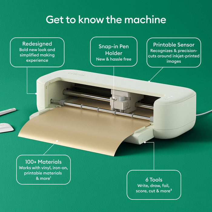 Cricut Explore 5 EasyPress Iron-On Kit Bundle