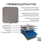 Cricut Iron-On Vinyl Sampler Packs and Easy Press Heat Mat Bundle