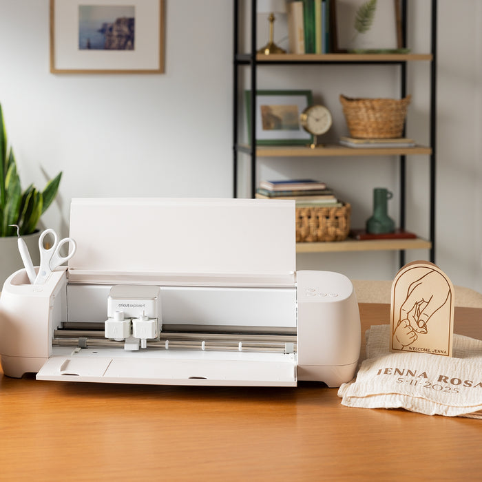 Cricut Explore 4 Cutting Machine with EasyPress 3 Heat Press and Materials Bundle