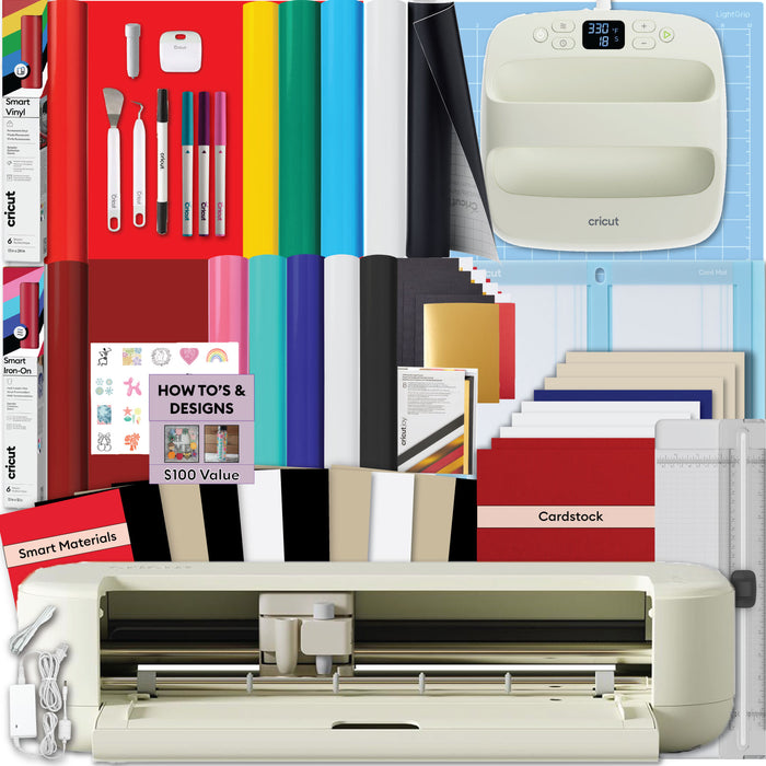 Cricut Explore 5 EasyPress Rainbow Kit Bundle
