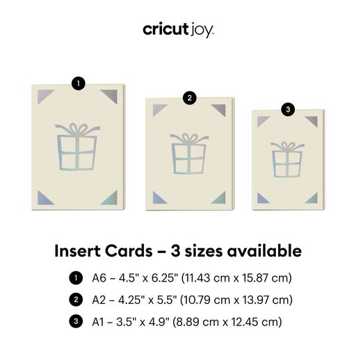 Cricut Insert Cards, Macarons Sampler - Damaged Package