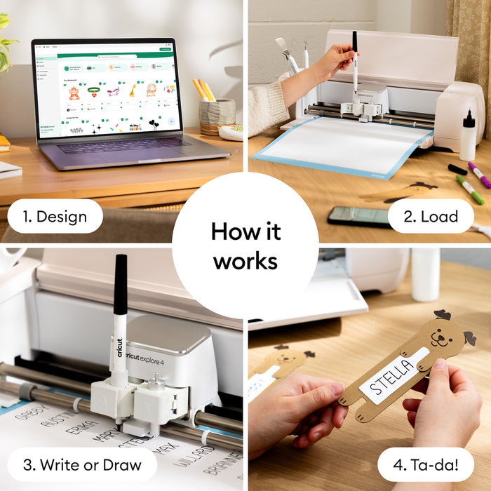 Cricut Dual-Sided Markers, Ultimate Marker Set, 22 Count, 1.0mm Marker Tip + 0.4mm Fine Point Pen Tip - For use with Maker, Explore, & Venture Machines