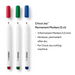Cricut Joy Permanent Markers 1.0 mm, Red/Green/Blue 3 ct