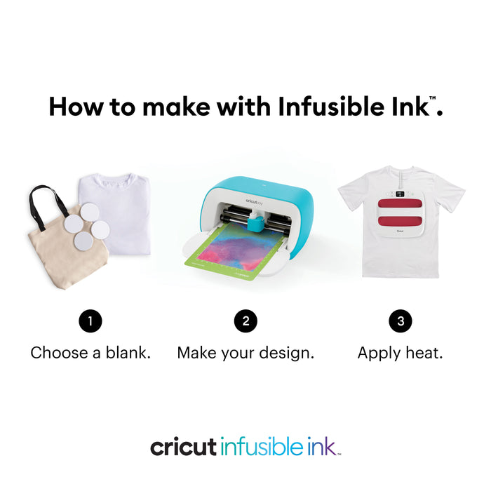 Cricut Joy Infusible Ink Transfer Sheet, Wild Aster - Damaged Package