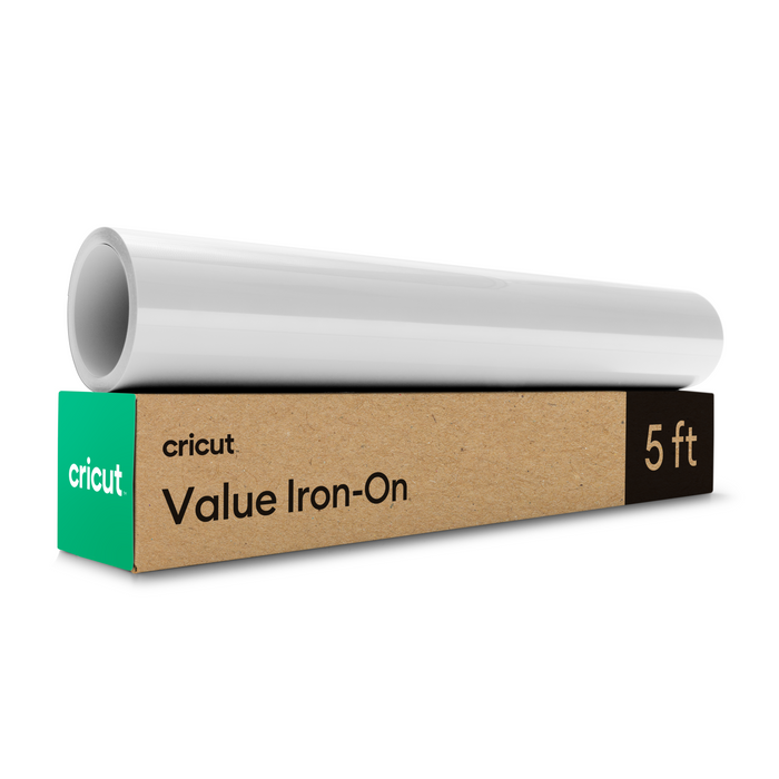Cricut Value Iron-On 12 in x 5 ft - White - Damaged Package