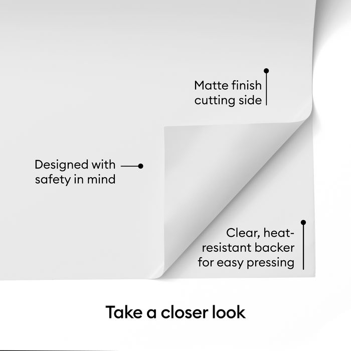 Cricut Value Iron-On 12 in x 20 ft - White - Damaged Package