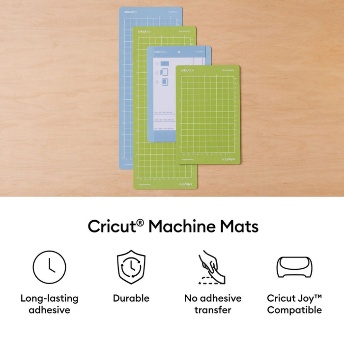 Cricut Joy Machine Mat Variety Pack - 4.5 in x 12 in (5 ct)