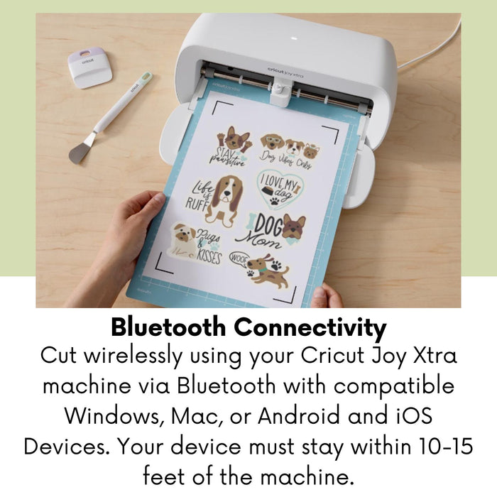 Cricut Joy Xtra Cutting Machine with Ultimate Card and Sticker Making Bundle